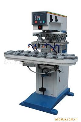 供应气动转盘式四色移印机，厂家直销，百通专业制造