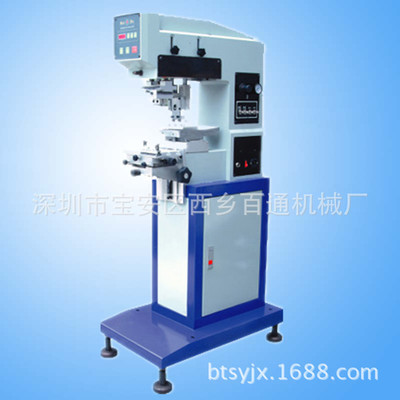 遥控板电池打火机面板单色气动移印机，寿命长，精度高