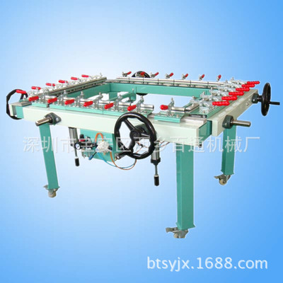 供应机械式拉网机、绷网机，厂家直销